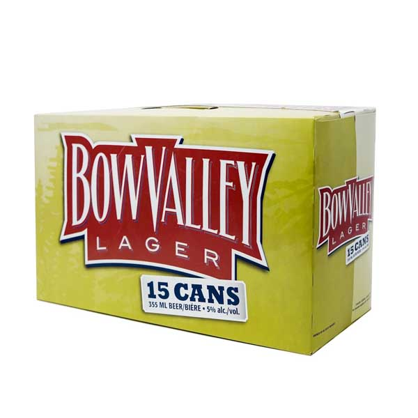 BOW VALLY LAGER 15 CANS