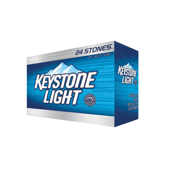 KEYSTONE LIGHT 24 CANS