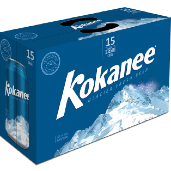 KOKANEE 15 CANS
