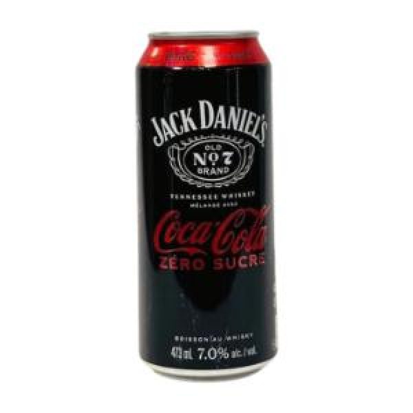 JACK DANIEL'S & COKE ZERO SUGAR 473 ML