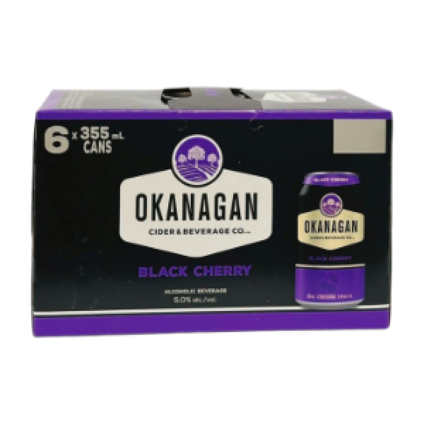 OKANAGAN PREMIUM BLACK CHERRY 6 CANS