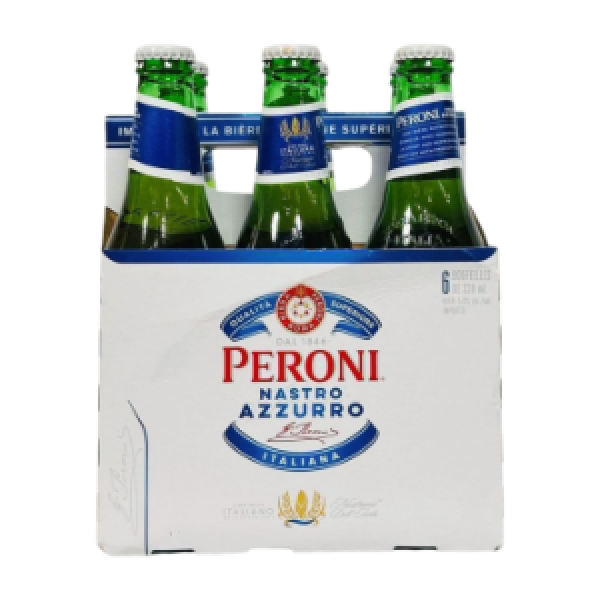 PERONI 6 BOTTLES