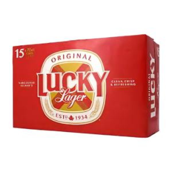 LUCKY LAGER 15 CANS