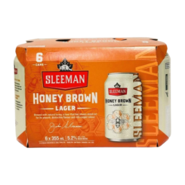 SLEEMAN HONEY BROWN 6 CANS