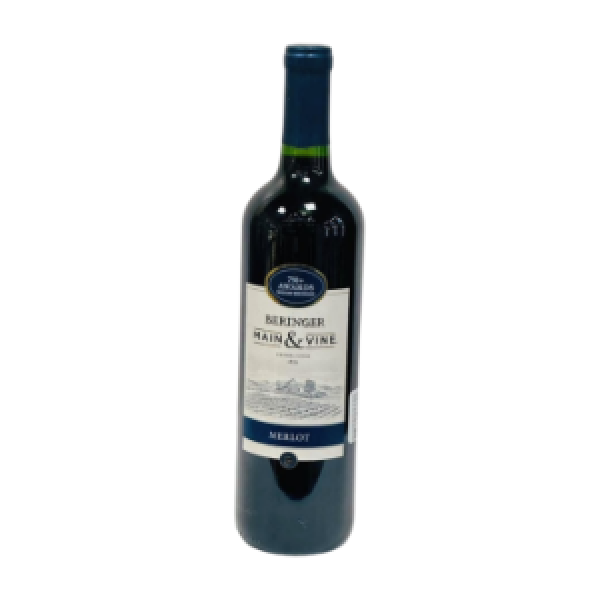BERINGER MAIN & VINE MERLOT 750 ML