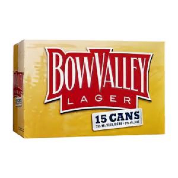 BOW VALLY LAGER 15 CANS