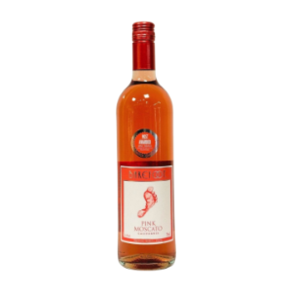BAREFOOT PINK MOSCATO 750 ML