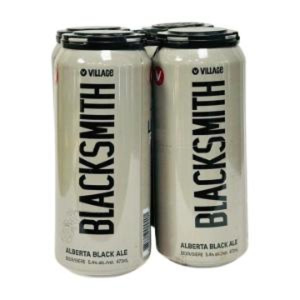 VILLAGE BLACKSMITH ALBERTA BLACK 4 CANS