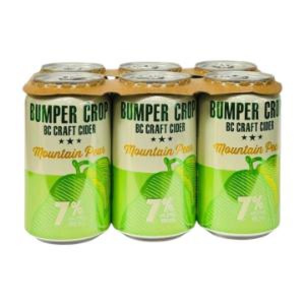 BUMPER CROP MOUNTAIN PEAR CIDER 6 CANS