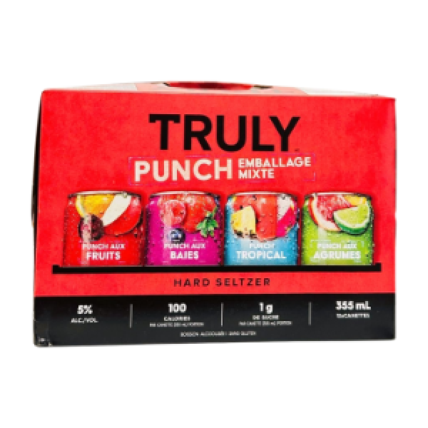 TRULY PUNCH MIX PACK 12 CANS