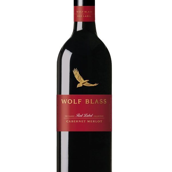 WOLF BLASS RED LABEL CABERNET MERLOT 750 ML