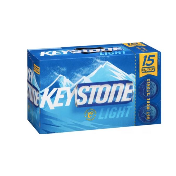 KEYSTONE LIGHT 15 CANS