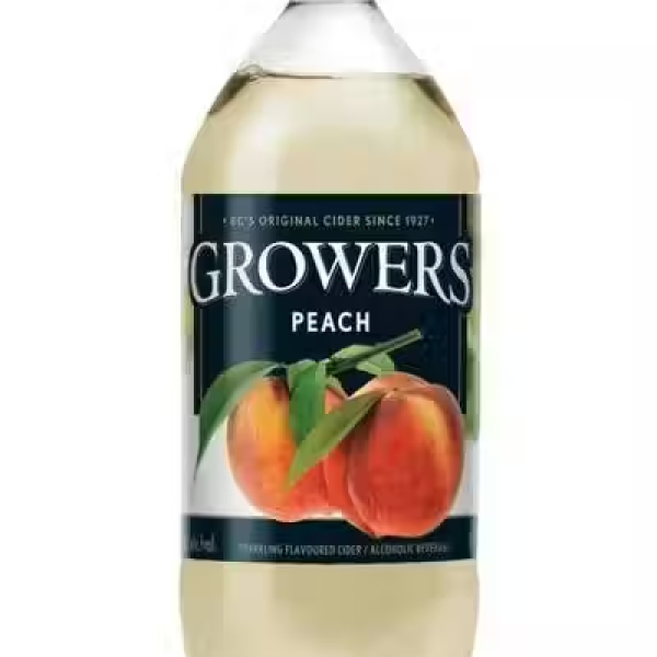 GROWERS PEACH CIDER 2000 ML