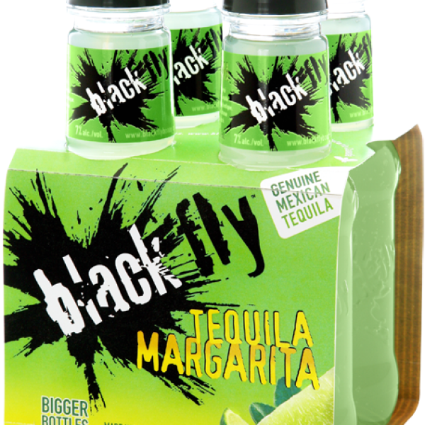BLACK FLY TEQUILA MARGARITA 4 BOTTLES