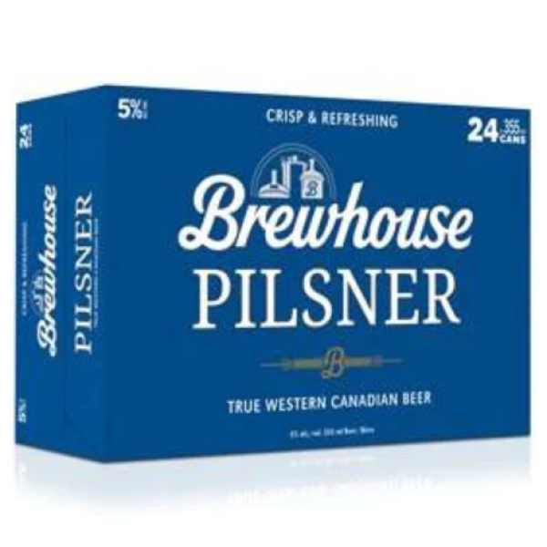 BREWHOUSE PILSNER 24 CANS